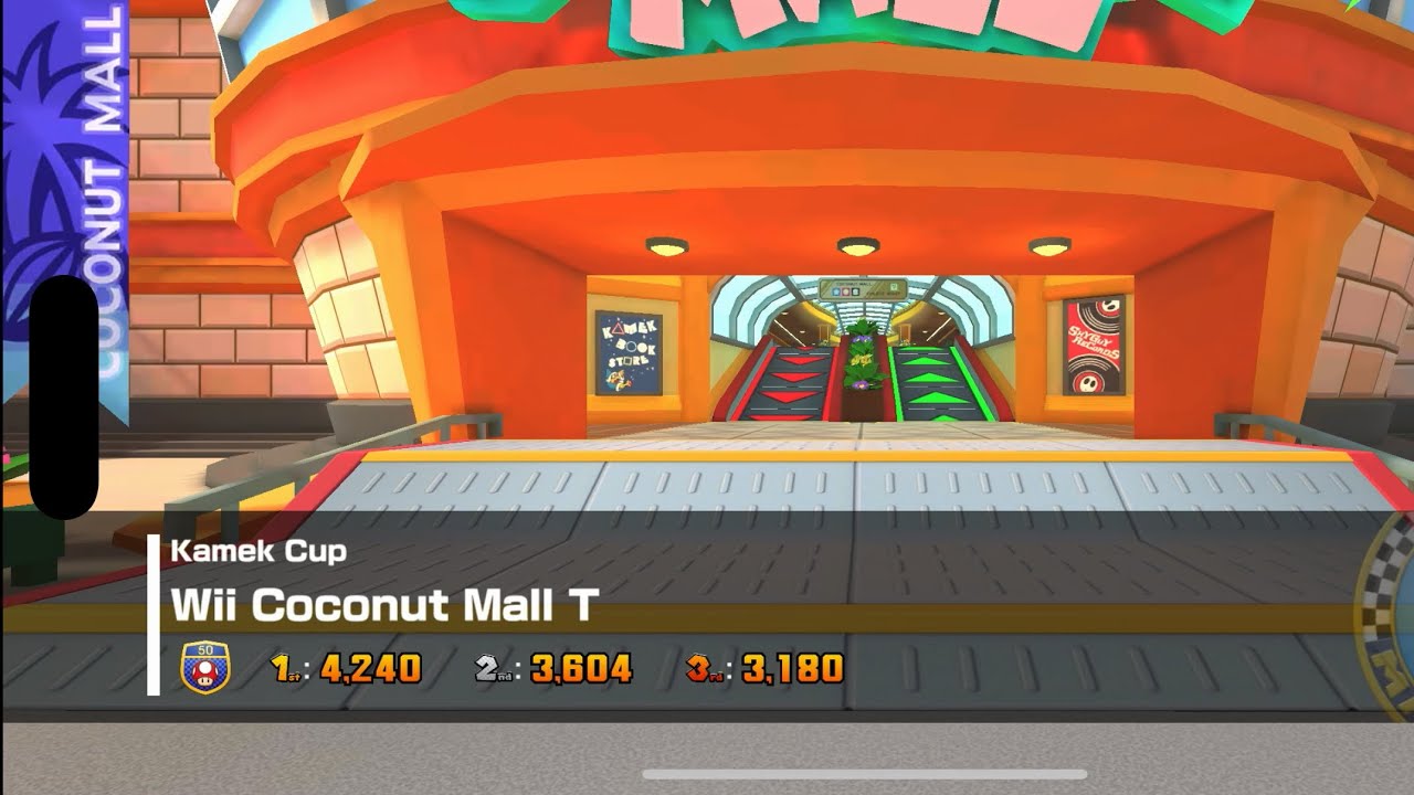 Mario Kart Tour - Wii Coconut Mall T Gameplay (Doctor Tour 2026) 