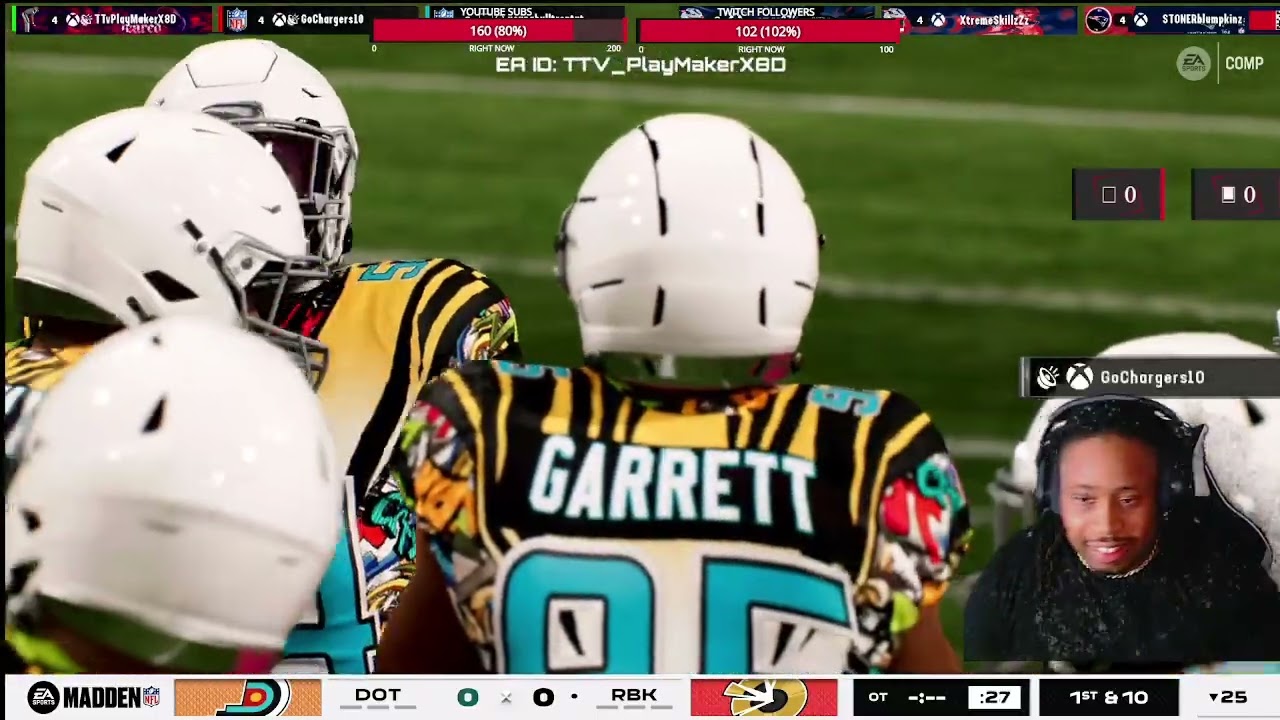 I helped carry my friend to a 50 game win streak in Madden 26 Superstar KO!!!