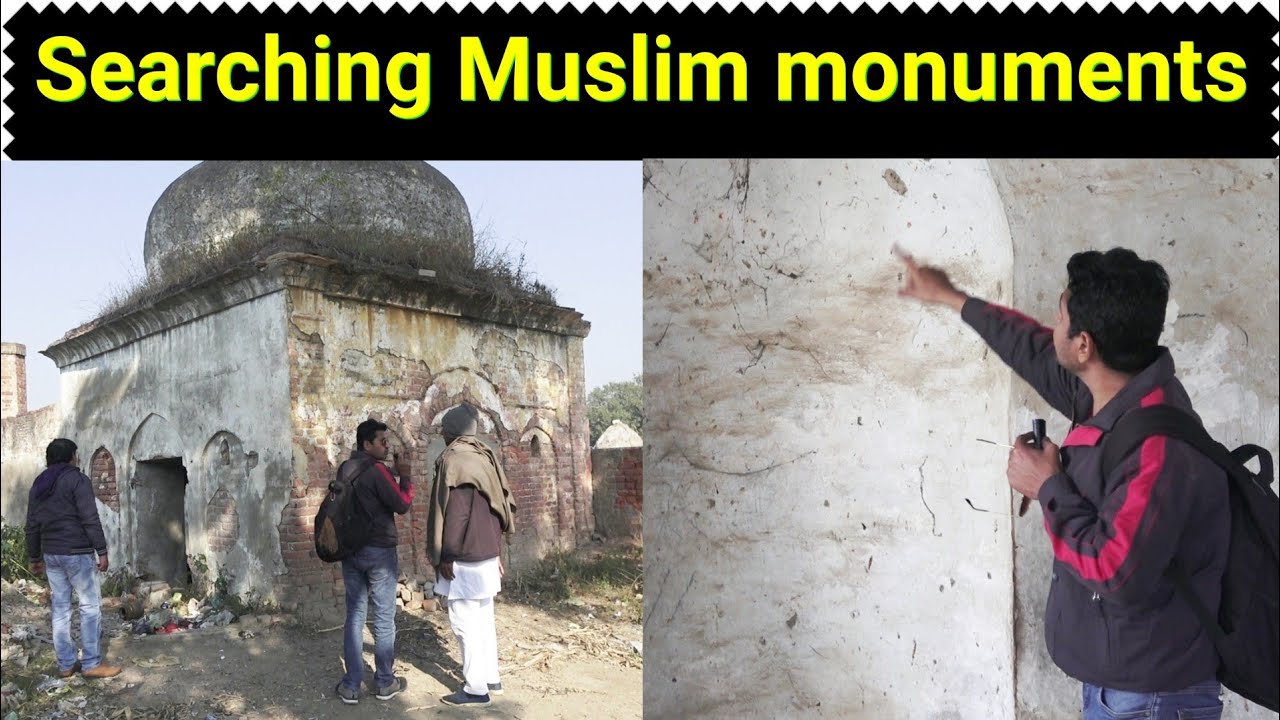 Muslim monuments of pre independence in Patti Kalyana village Samalkha Panipat Haryana