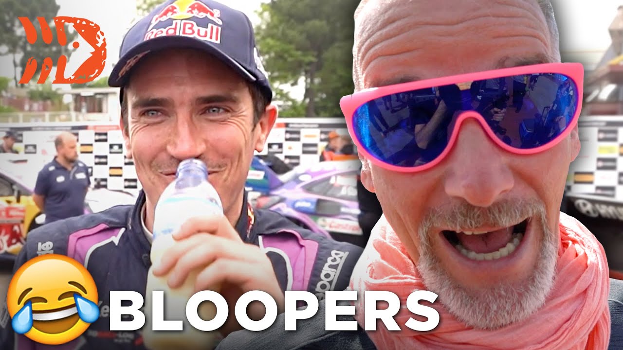 Breen's 'Milk', Loeb's Sarcasm & Gus' Sunglasses - Bloopers + Funny Moments from Rally Portugal 2022