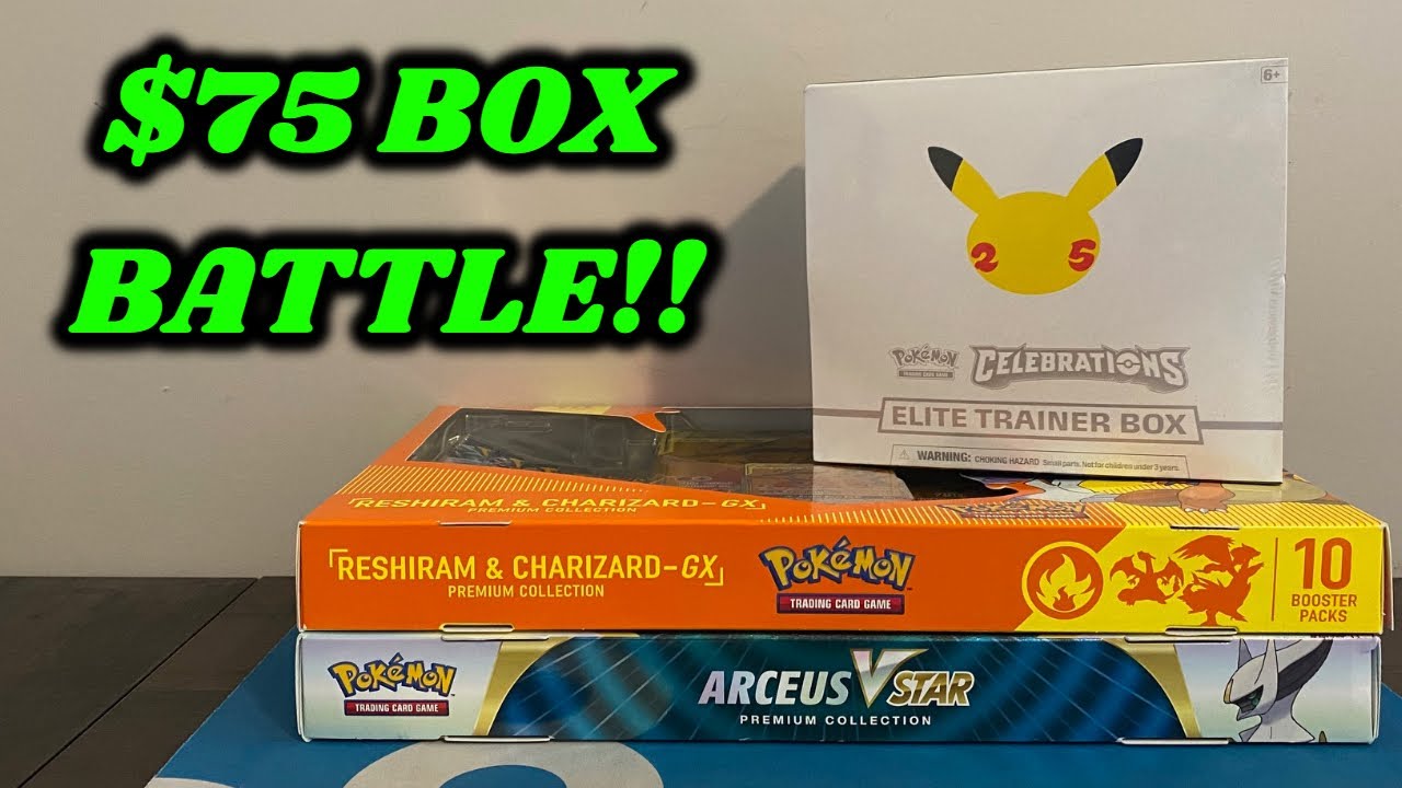 I opened THREE $75 POKEMON CARD BOXES to see which one is the BETTER VALUE!! (pokemon card opening)