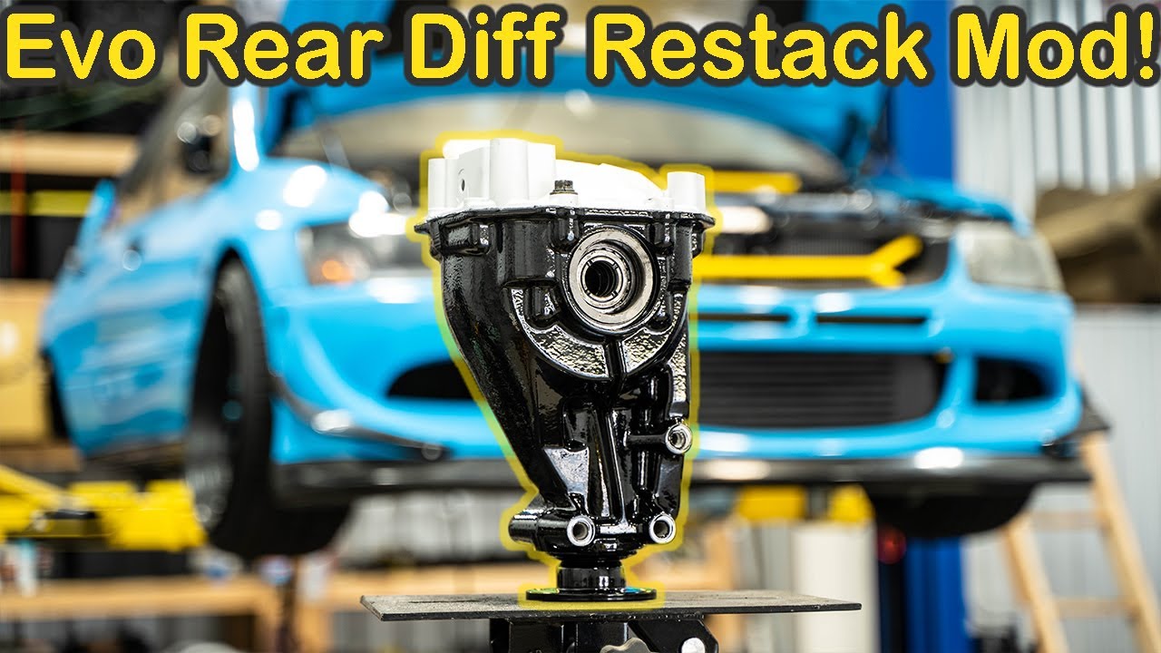 Rebuilding/Modifying the Evo 8 Rear Differential!