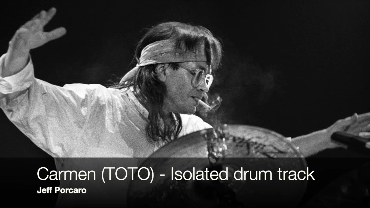 Carmen (TOTO) - Isolated drum track - Jeff Porcaro