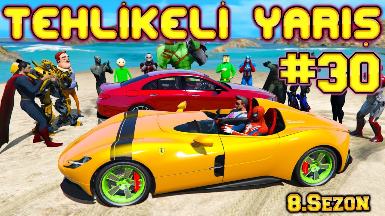 KOLAY PARKURDA SON YARIŞ ÖRÜMCEK ADAM