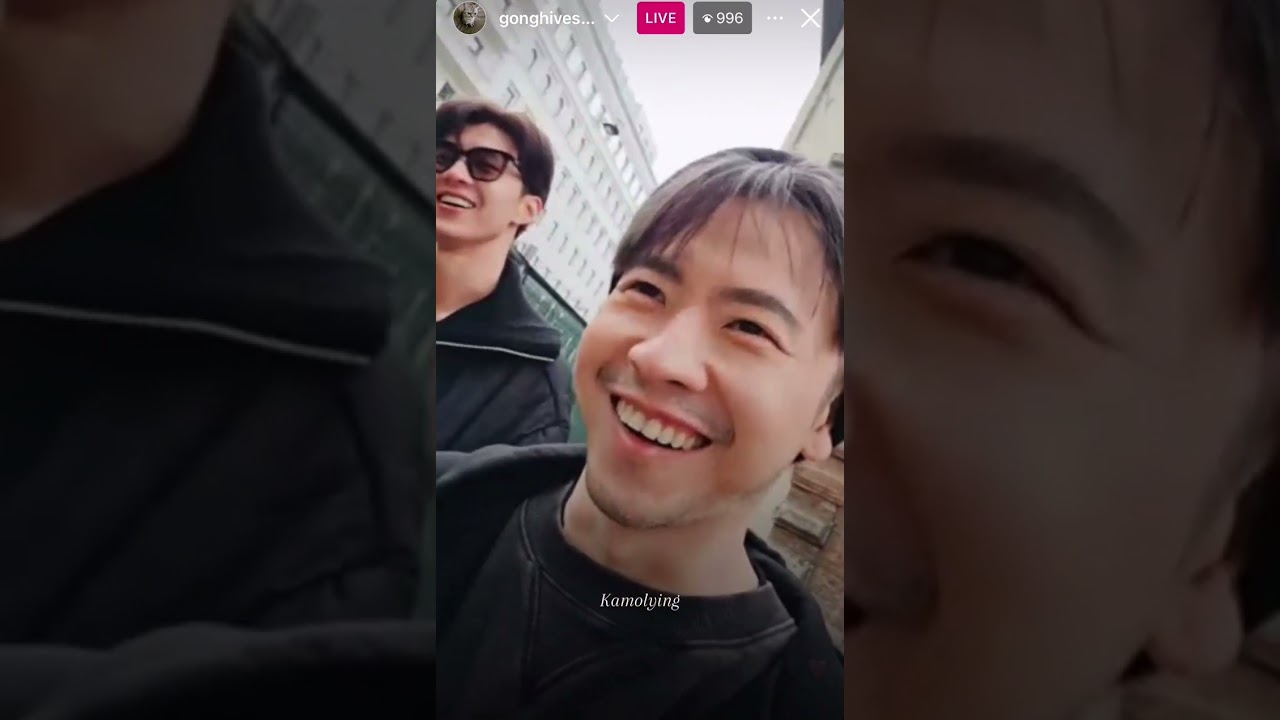 Meen P’Gong Live IG in Milan 14012024 #Meennicha8