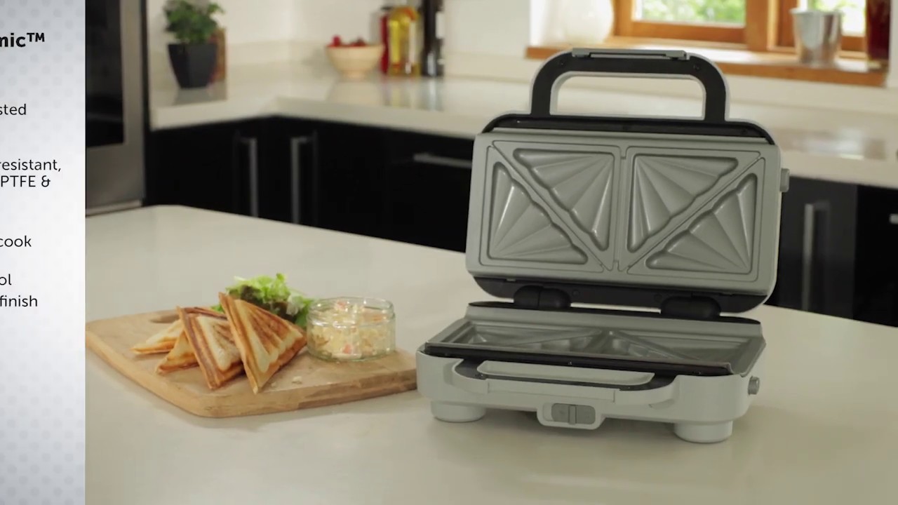 Breville Deep Fill Sandwich Toaster With Variable Temp VST070