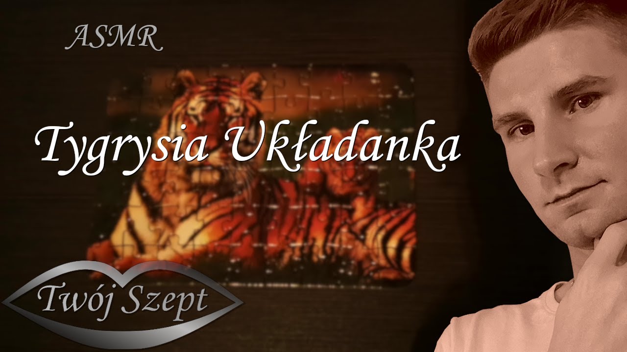 { ASMR Po Polsku } Układam Puzzle 🧩 Wieczorny Relaks 🌙 { Szept i Wyzwalacze }