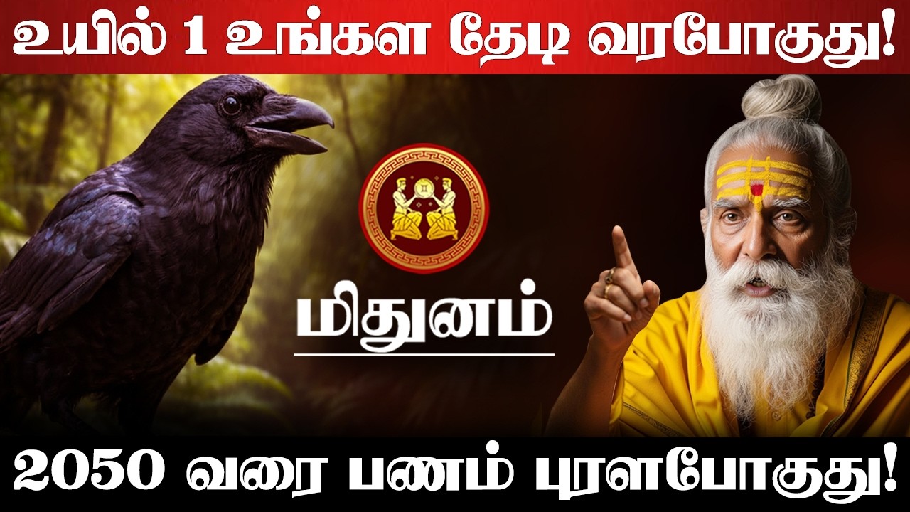 மிதுனம் - வாழ்நாள் செட்டில்மென்ட்! 100% உங்களுக்கு இது நடக்கும்! சனி பெயர்சி பலன் - Mithunam 2026