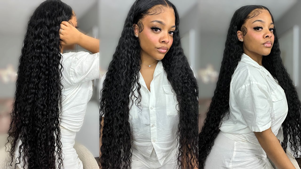 I'M OBSESSED!!!  36 INCH LONG PERFECT VACATION WATER WAVE HAIR  ft. Asteria Hair 🤍