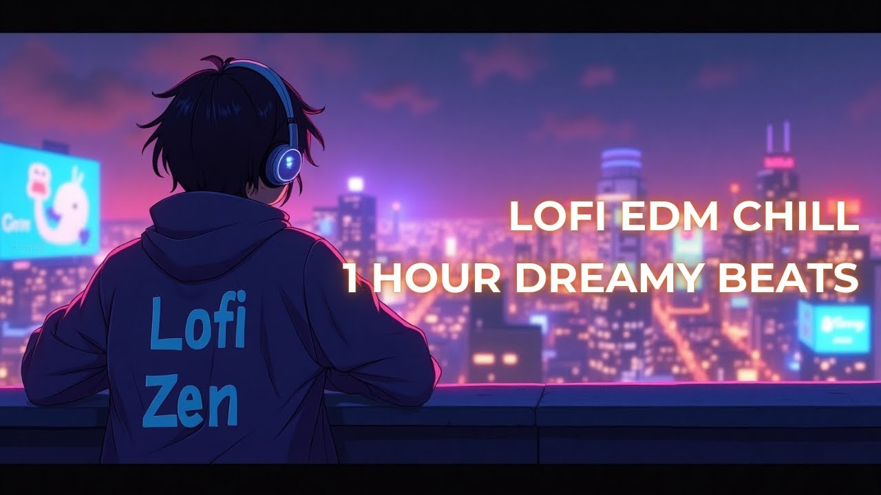 Lofi EDM Chill &ndash; 1 Hour Dreamy Beats for Focus, Flow & Late-Night Vibes