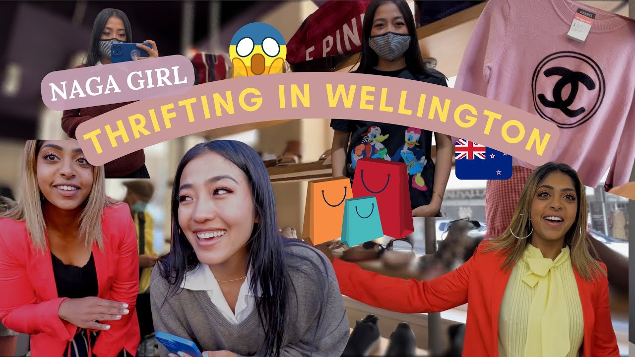 NAGA Girl THRIFTING in WELLINGTON 🇳🇿NZ || Who had the best outfit ?? 😱🥹😱