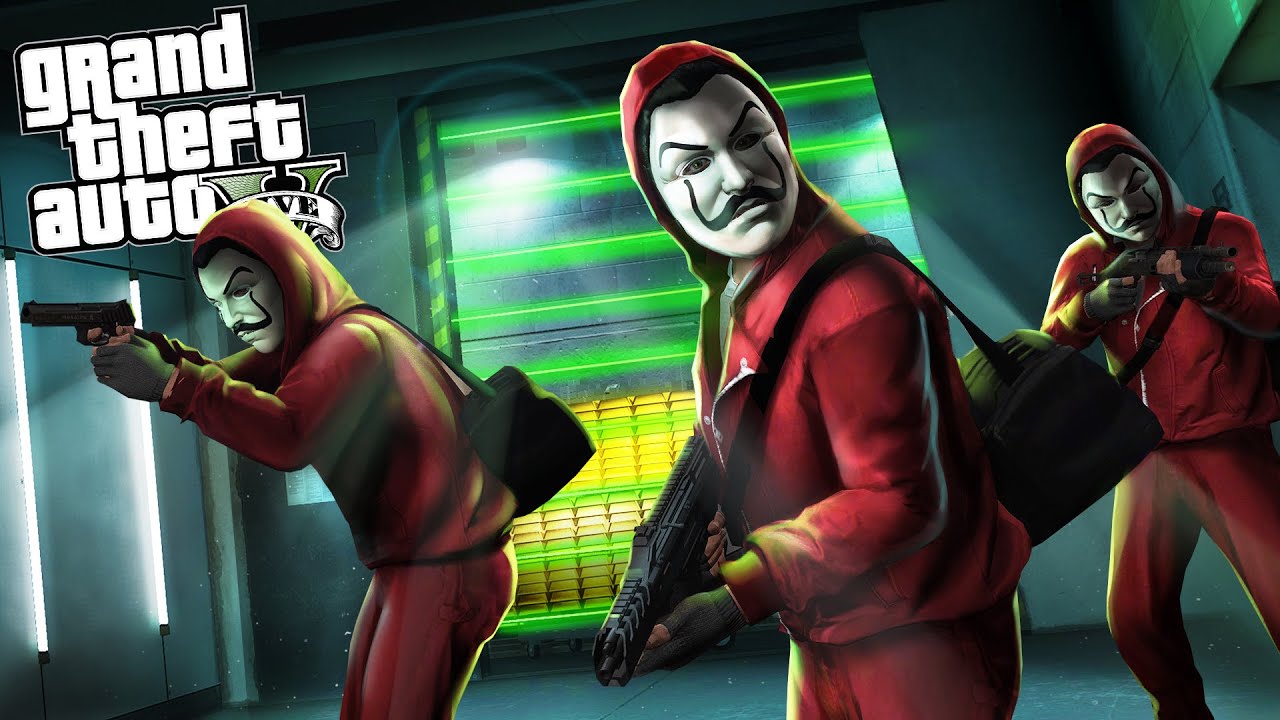 MONEY HEIST in GTA 5 Online!