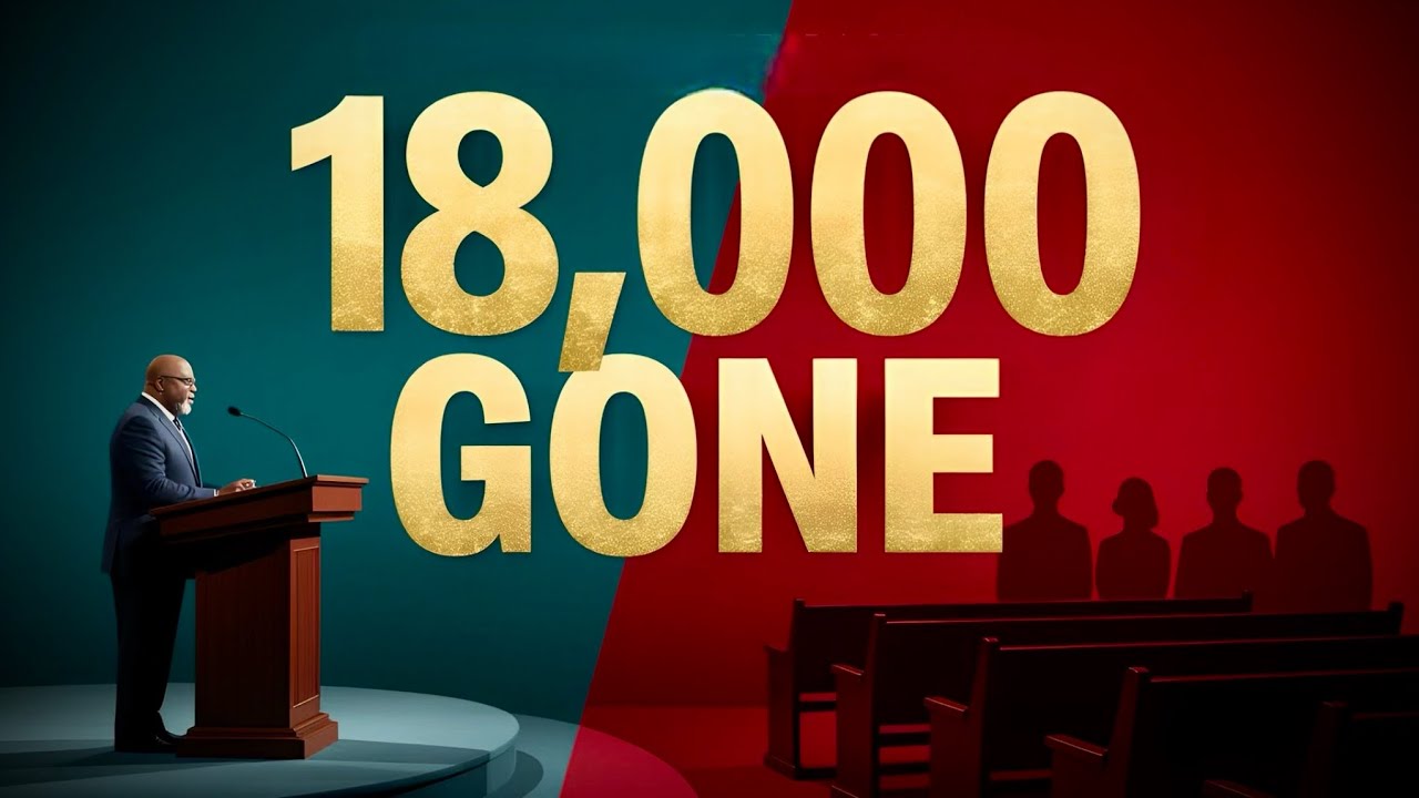 Кризис в «Доме гончара»: TD Jakes потерял 18 000 членов.