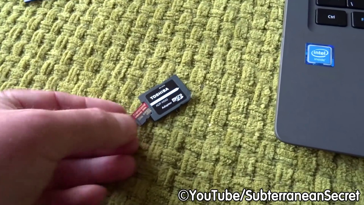 Как использовать карту MicroSD в обычном слоте для SD-карт на ноутбуке или планшете