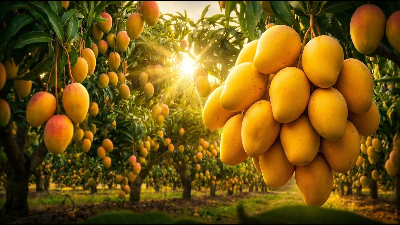 How Mangoes Grow So Big | Giant Mango Harvest