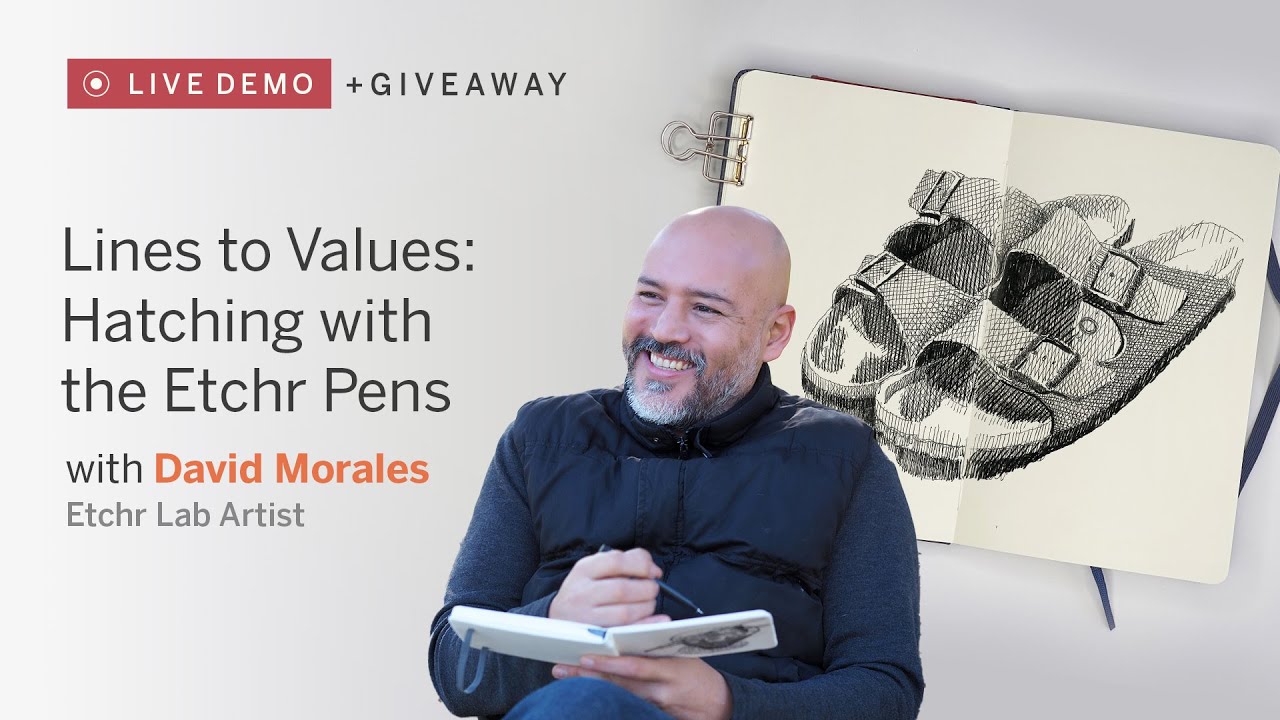 Lines to Values: Hatching with the Etchr Pens (David Morales)