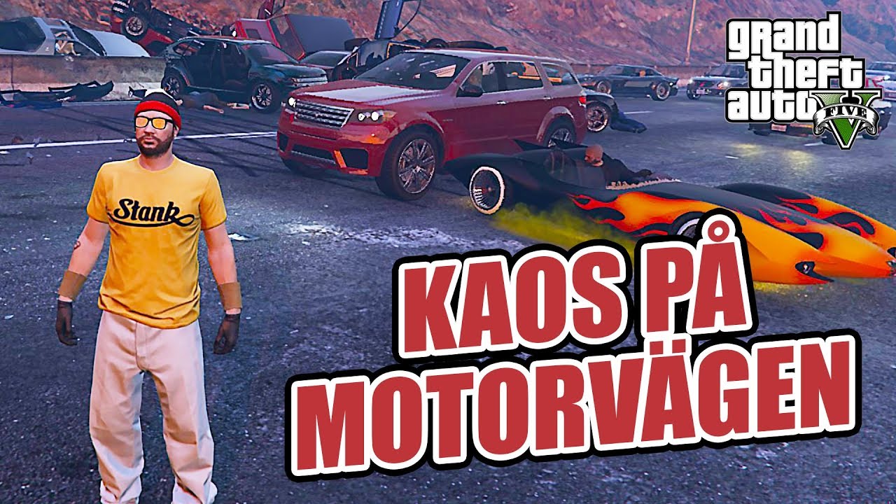 Kaos på motorvägen i GTA 5