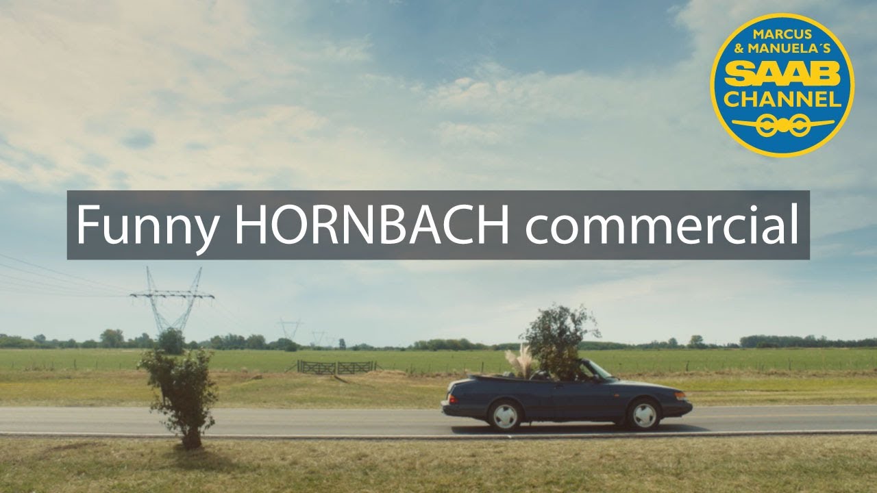 Funny Saab 900 commercial from Hornbach