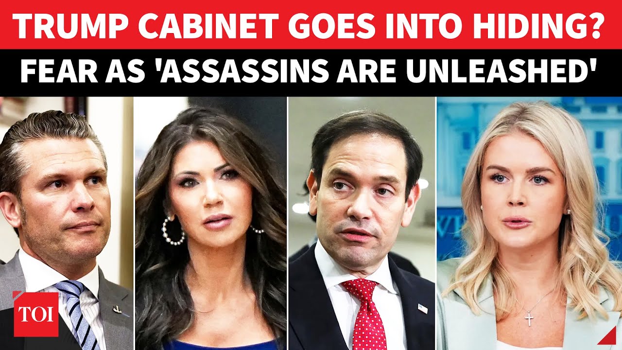 U.S. On Edge: Trump Cabinet Members In Underground Military Bases Amid Assassination Fears - Report