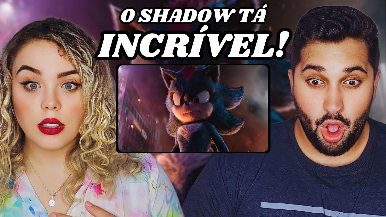 REAGINDO ao Trailer de SONIC 3! [ Bia e Leo ]