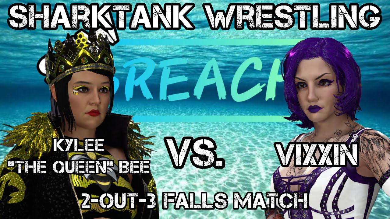 FIRST MATCH OF THE 2K25 SEASON: KYLEE "THE QUEEN" BEE VS VIXXIN (WWE2K25)% 