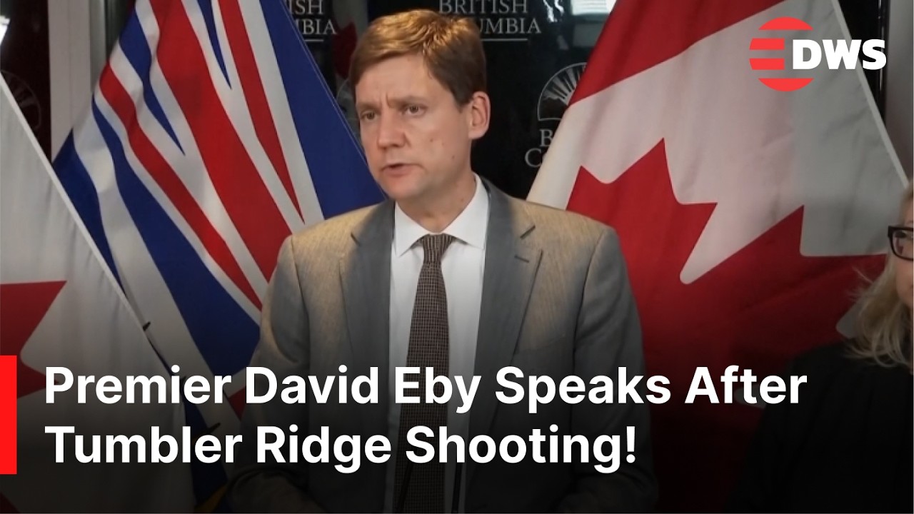 FULL EXCLUSIVE PRESSER: BC Premier David Eby Responds to Tumbler Ridge Shooting | AB1Z