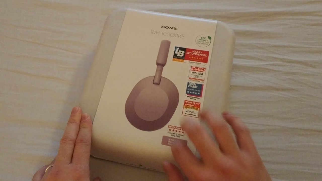 [Unboxing] WH-1000M5 Smoky Pink (Sony x Le Sserafim)