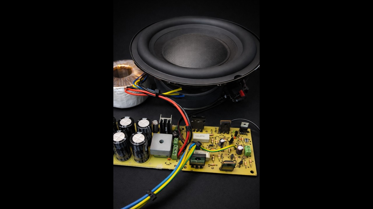 65V Symmetrical DIY Audio Amplifier | 2SC5200 & 2SA1943 Power Transistors 🔊