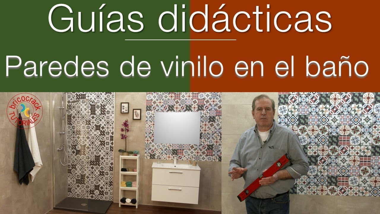 Instalar placas de vinilo en el baño (Bricocrack)