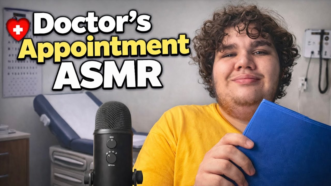 ASMR-видео с визита к врачу 🩺 | Расслабляющий осмотр, тихий голос и личное внимание