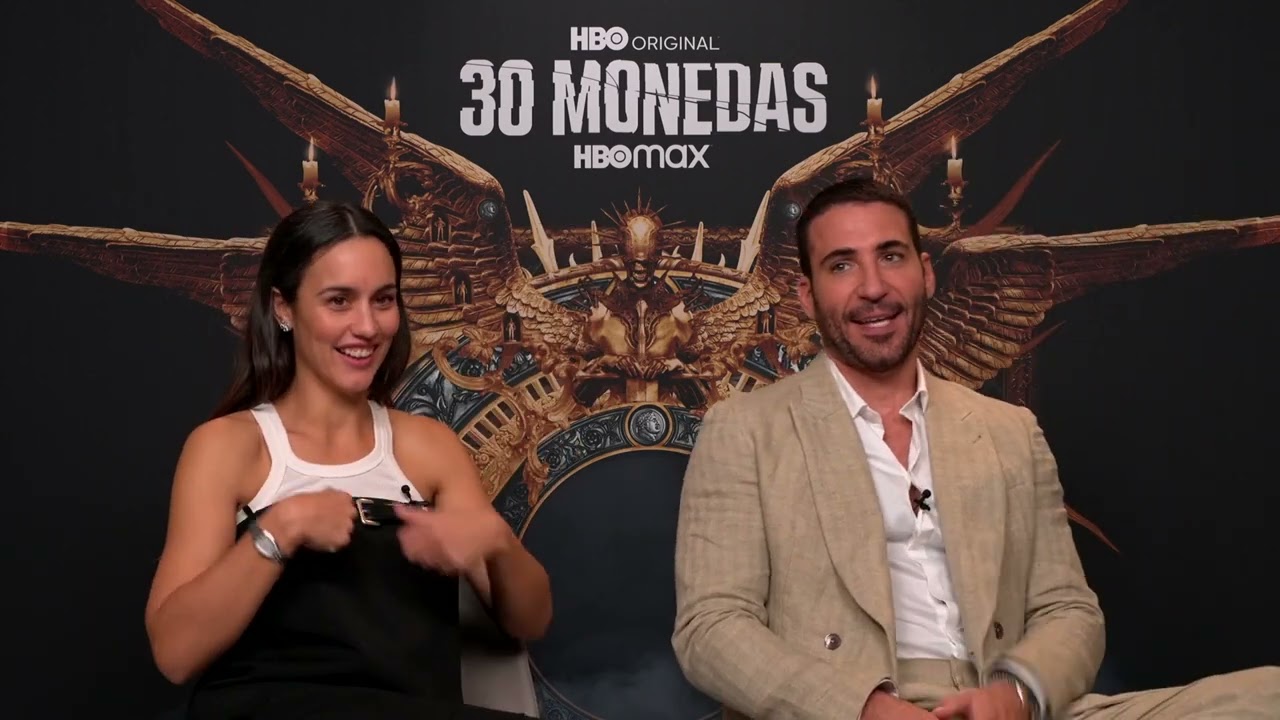 Entrevista Reparto 30 Monedas (Megan Montaner, Miguel Ángel Silvestre)