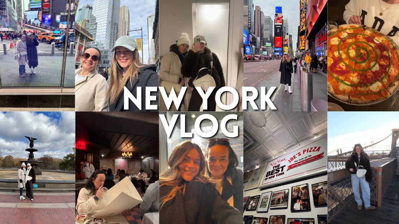 NYC Vlog🗽🇺🇸✨ Taking my mum on our dream girls trip 🥹