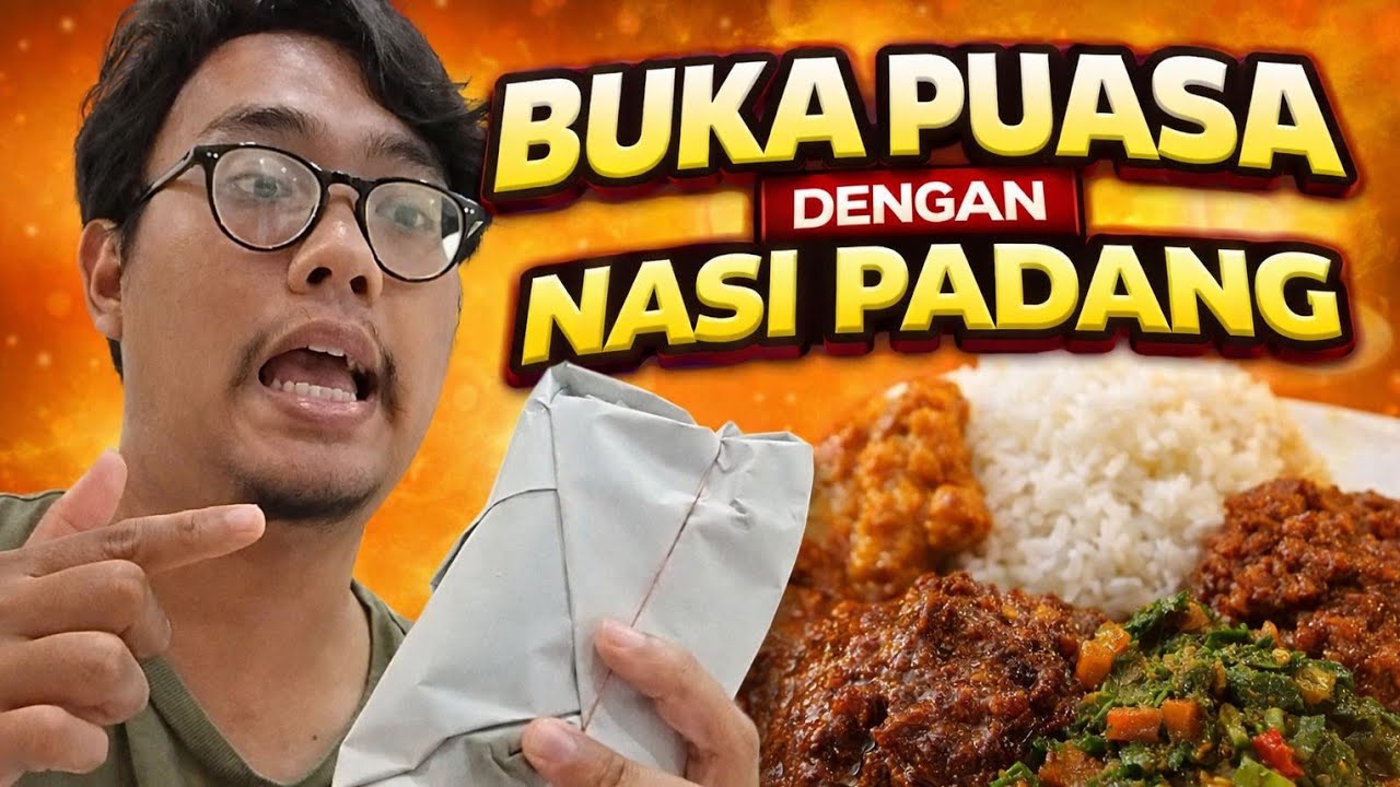 Buka pake Nasi Padang‼️Auto Kenyang Ampe Sahur