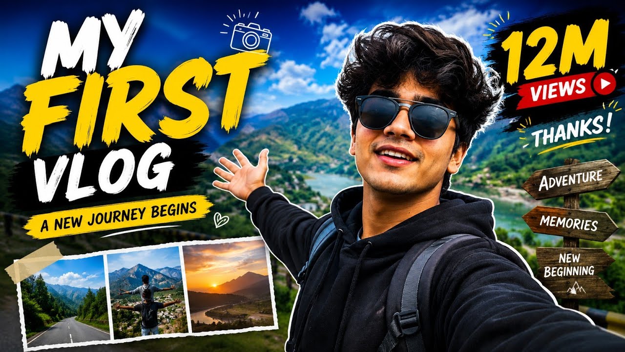 My first vlog 🥰🥰🥰🥰 Please 🙏 koi mazak mat banana 🙏😂