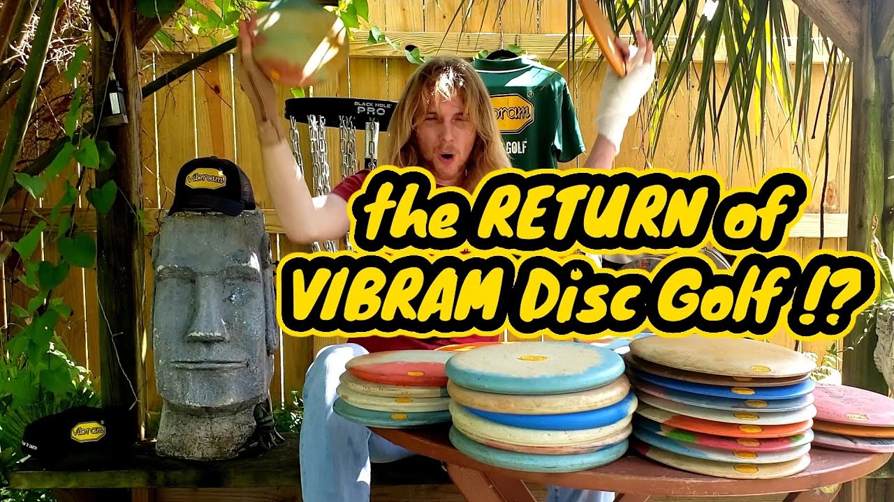 VIBRAM DISC GOLF - Rubber in the Bag!