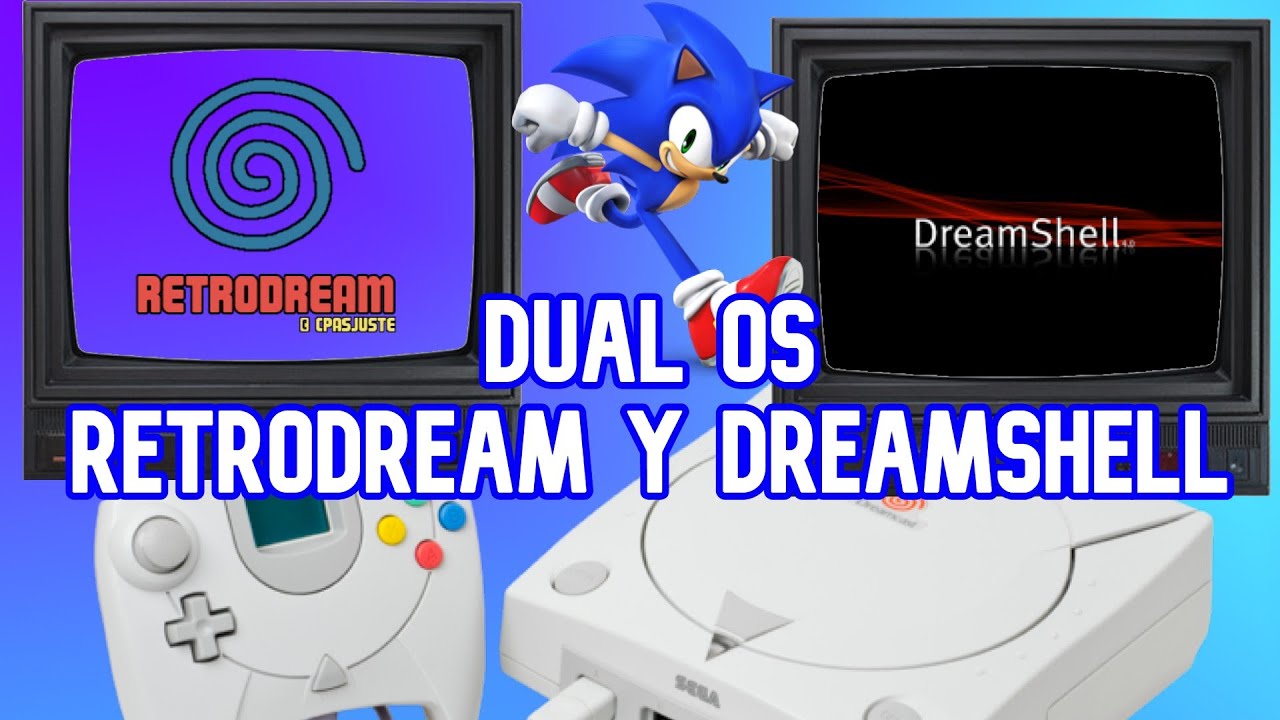 RetroDream y DreamShell en una misma SD o HDD