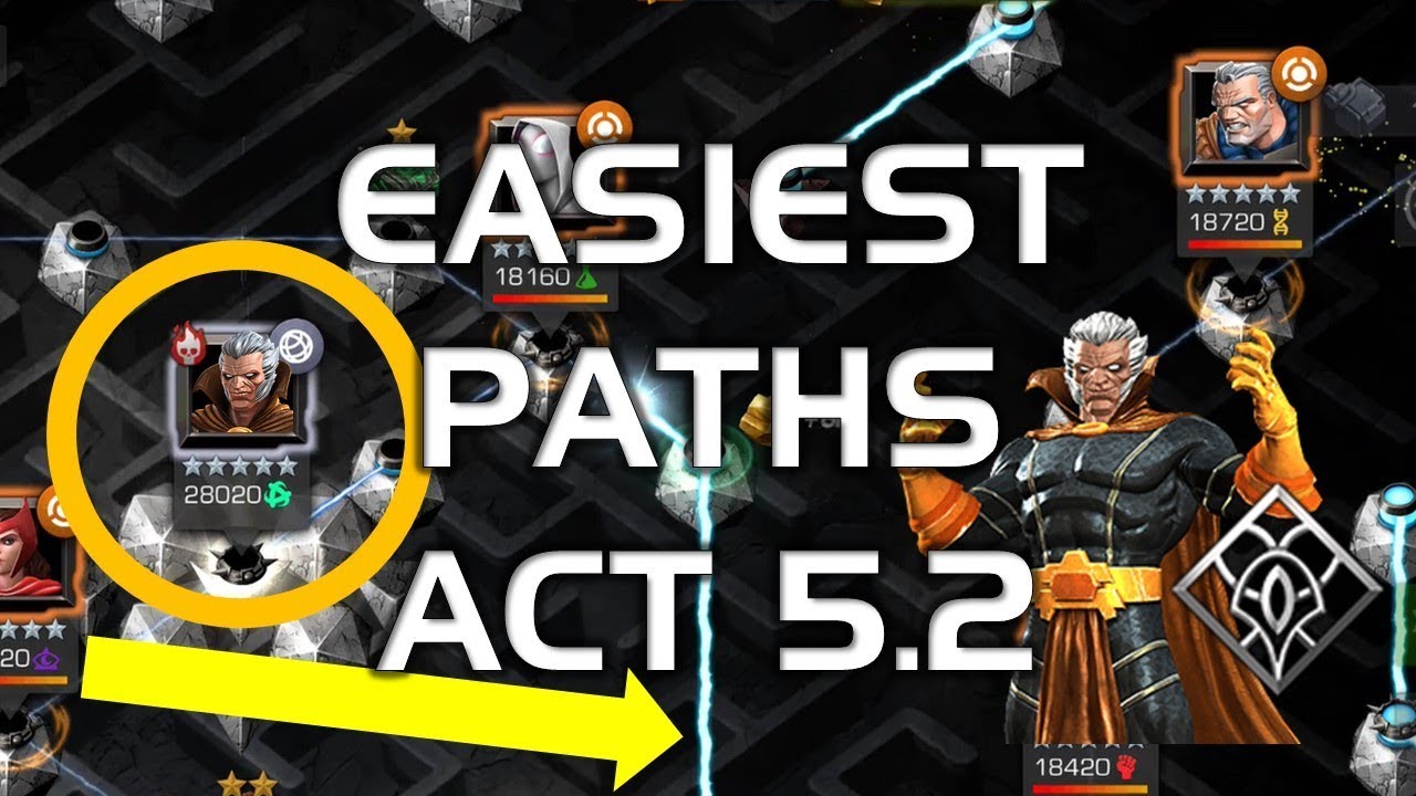 Easiest Paths to Become Uncollected - ACT 5.2 Walkthrough | Marvel Contest of Champions