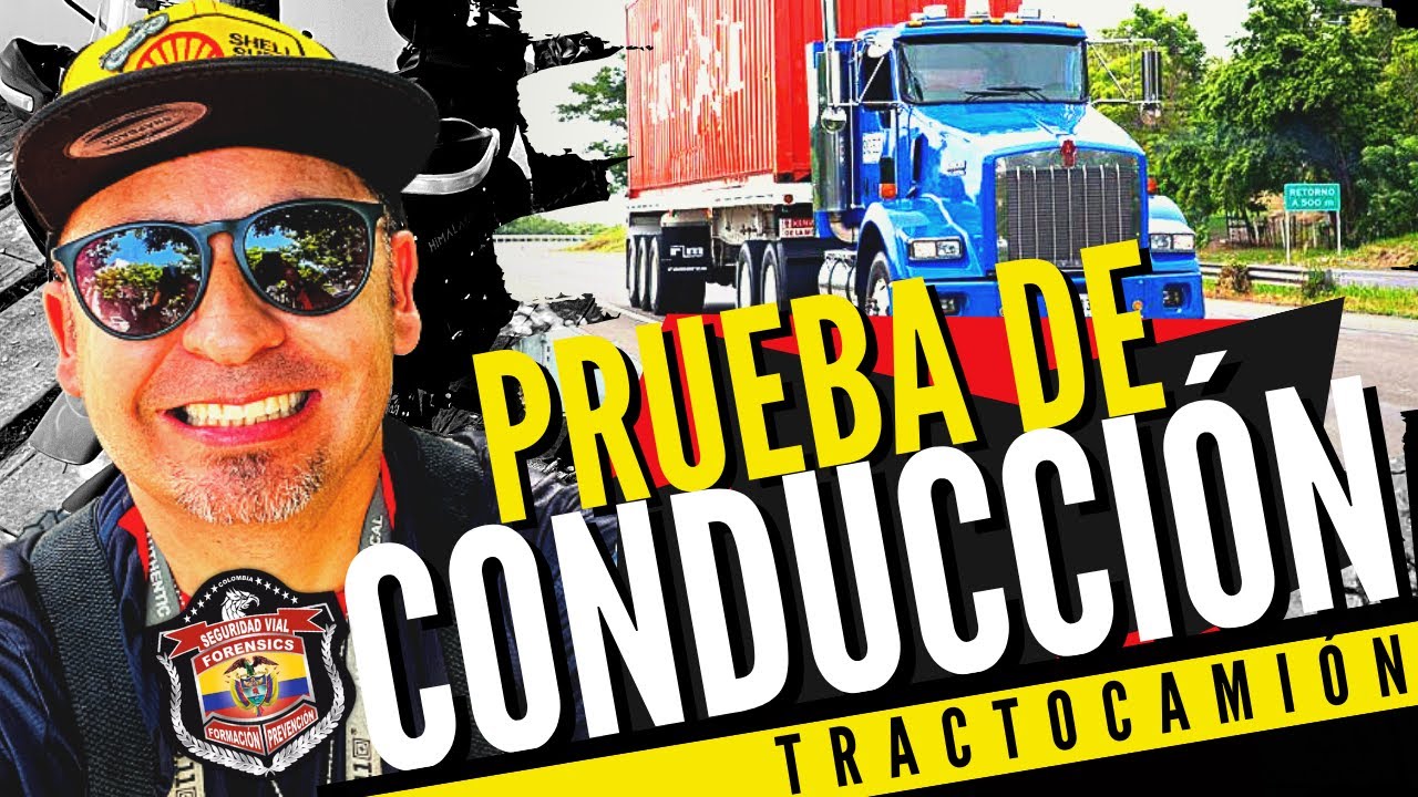 Prueba de conducción #Tractocamion 😬 #Colombia  🦸 #HeroeVial♥️