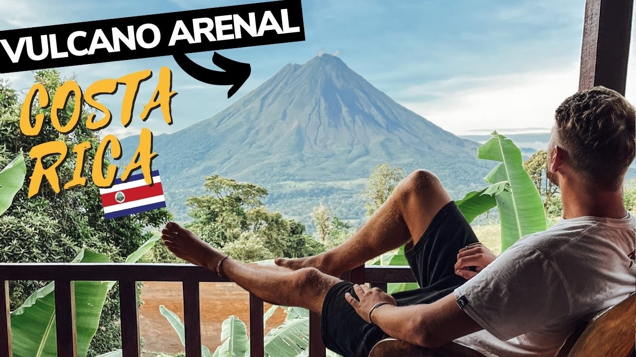 SO VIEL GLÜCK am Vulkan Arenal in La Fortuna, Costa Rica 🇨🇷 Bester Hotel Ausblick auf den Arenal!