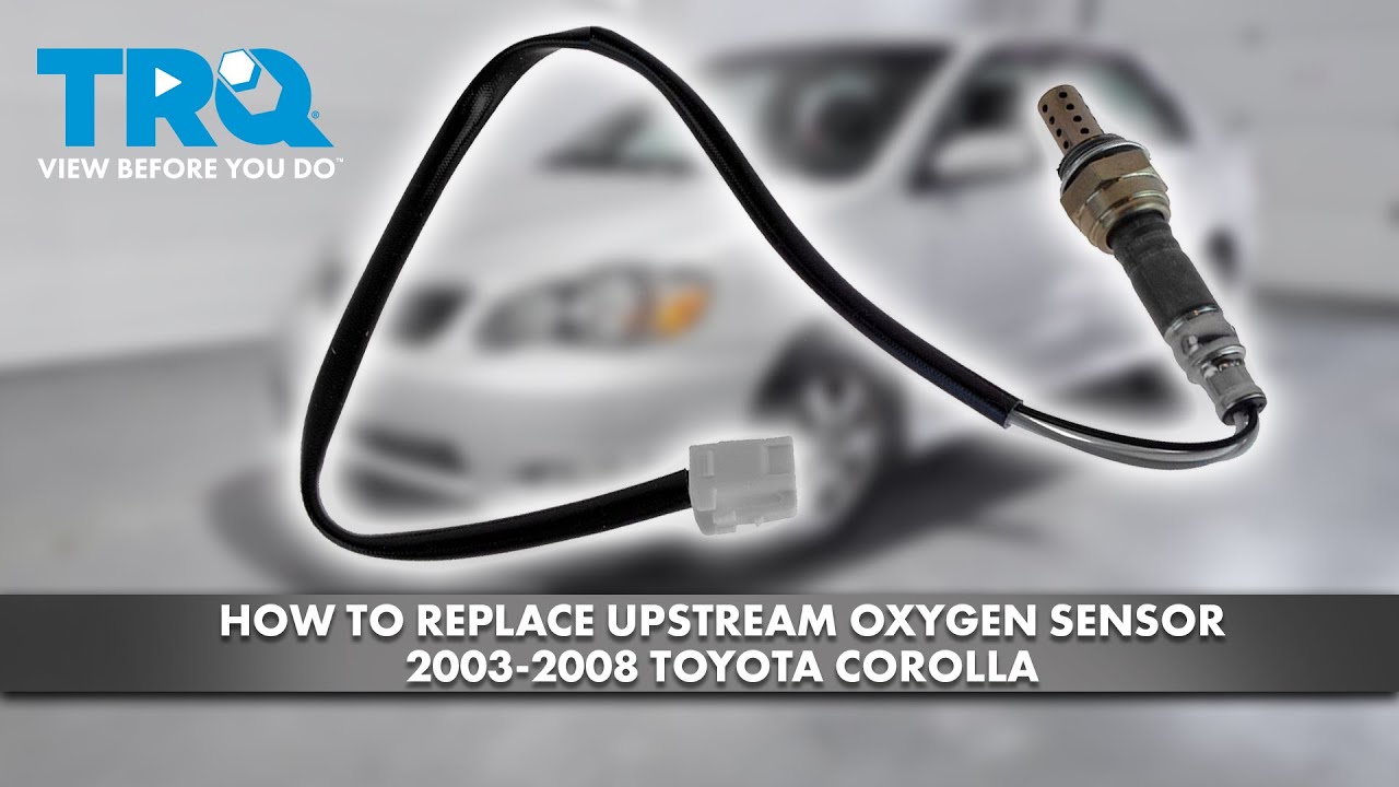 Как заменить датчик кислорода на входе в двигатель Toyota Corolla 2003-2008 годов
