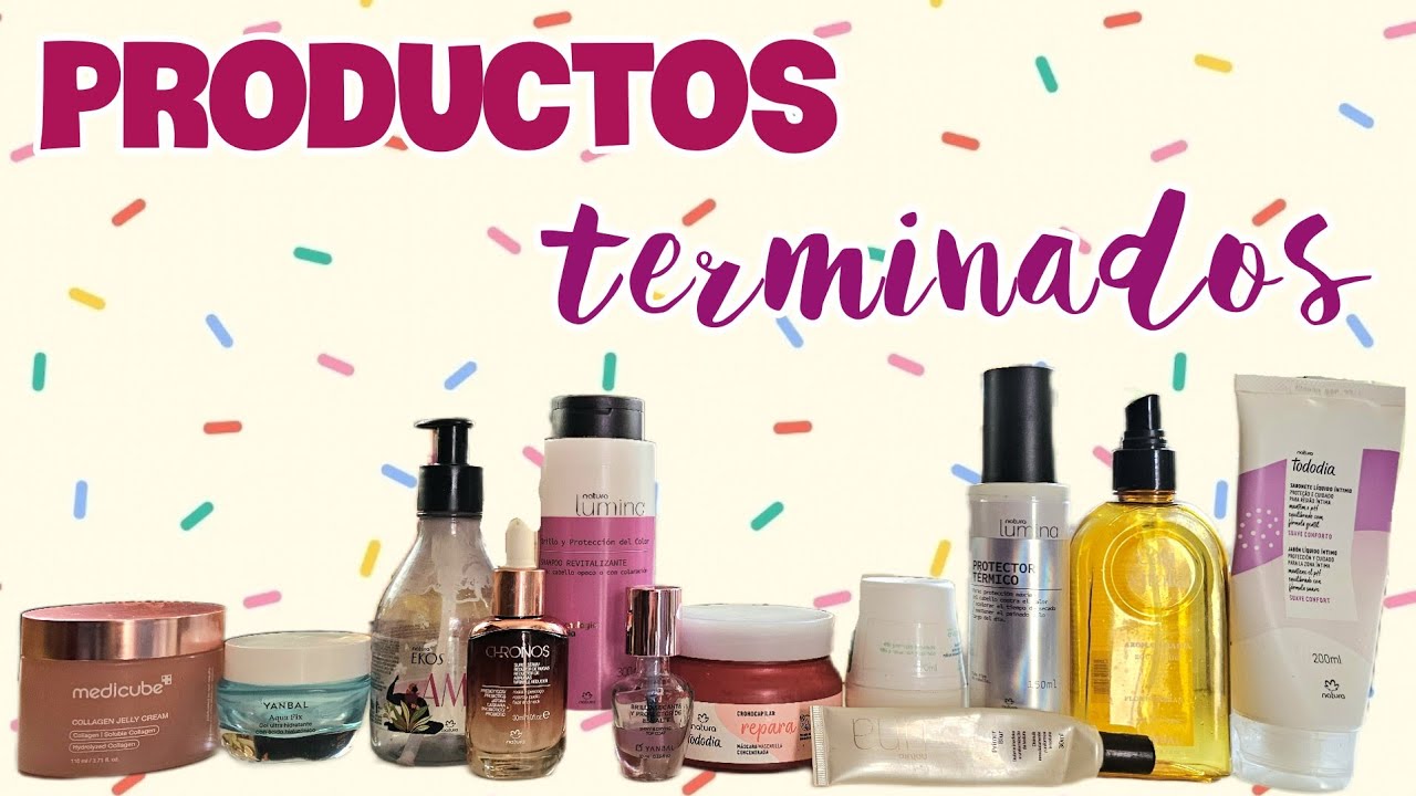 Productos terminados 🔥 Natura | Coreano | Yanbal 🧡 diciembre 2025 🎄