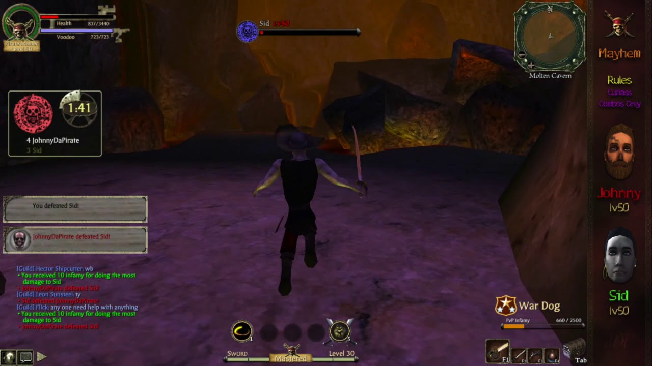 TLOPO PVP - JohnnyDaPirate vs Sid