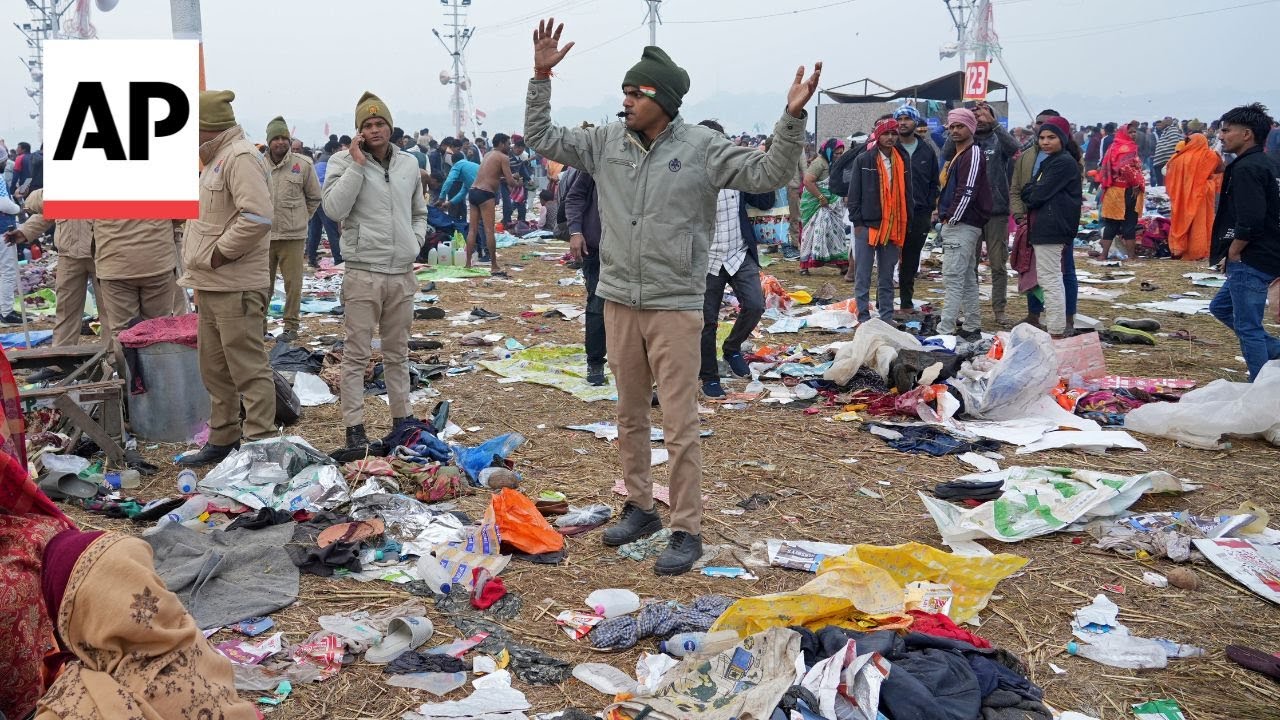 Eyewitness describes stampede at India's massive Maha Kumbh festival