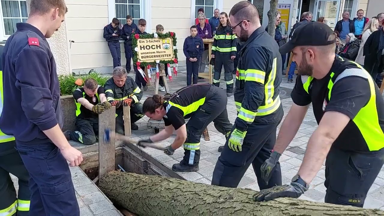 30.04.2023 - Maibaumaufstellen in Grafenwörth