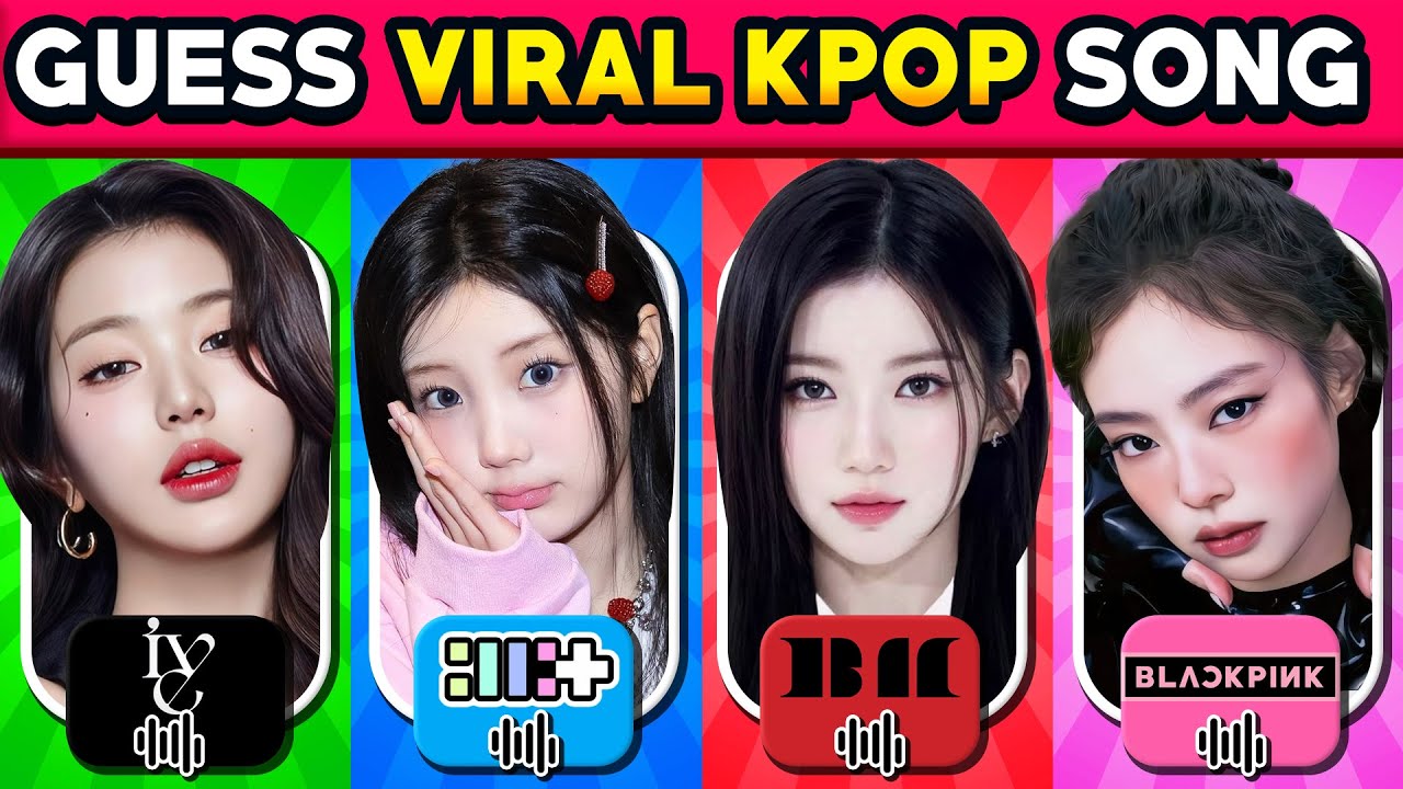 [СЛОЖНЕЕ, ЧЕМ ВЫ ДУМАЕТЕ] Угадайте вирусные K-pop песни 🔥💖 Версия для женских групп | Викторина п...