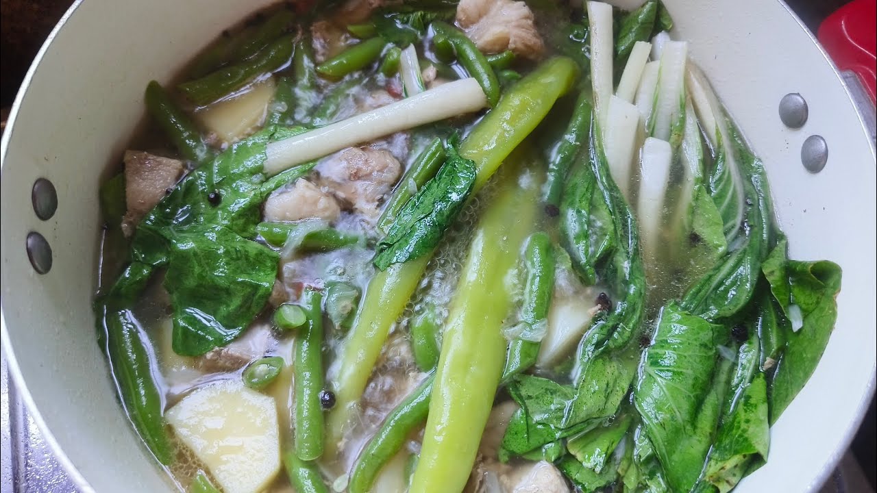 spicy nilagang baboy 