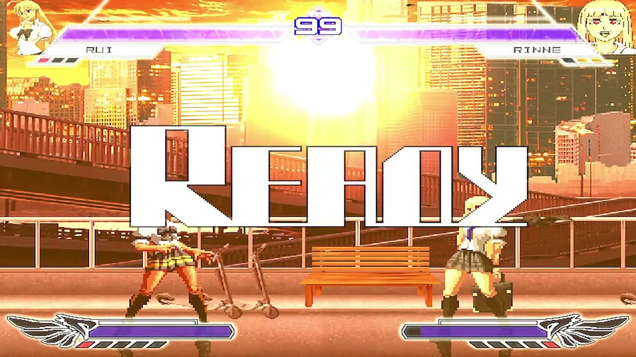 【MUGEN】Rui vs Rinne