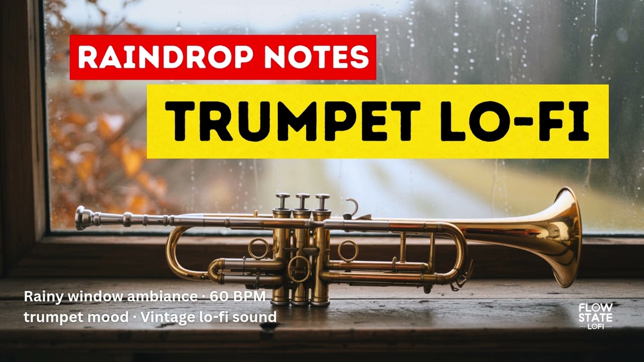 Raindrop Notes – Solo Trumpet Lo-fi