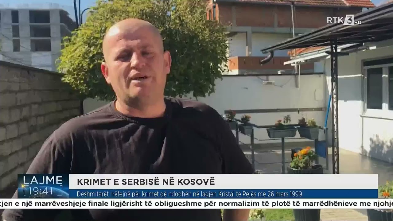 Dëshmitarët rrëfejnë për krimet që ndodhën në lagjen Kristal të Pejës më 26 mars 1999