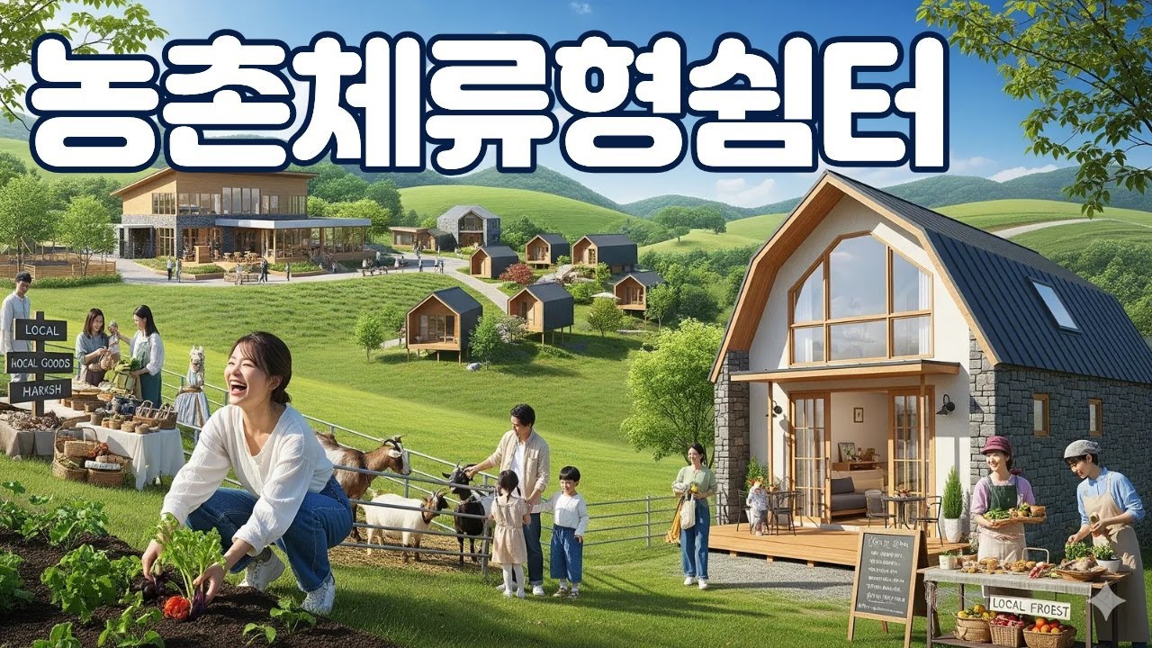 농촌체류형쉼터: 4도3촌의 꿈